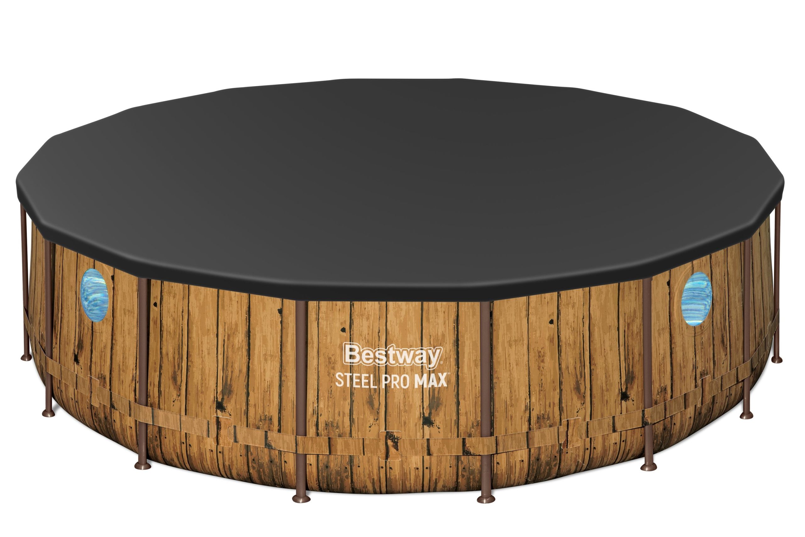 בריכת אולטרה 4.88X122 עגולה מ. פילטר 1500 גלון, דגם : 56725 -Bestway – תמונה 4