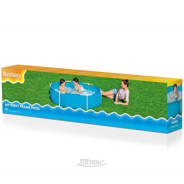 בריכת מסגרת עגולה BESTWAY 152X38 בסטוואי – תמונה 3