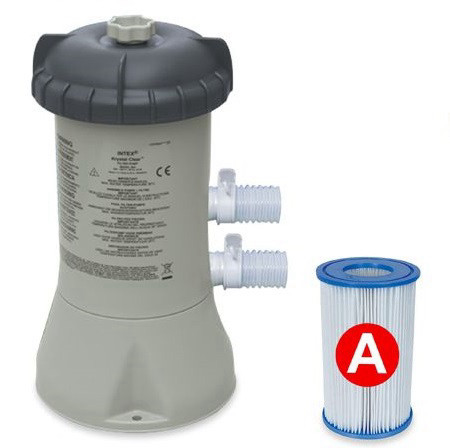 בריכת אולטרה פריזמה עגולה 3.66X99 + מ. פילטר 530 גלון+ סולם, דגם : 26716 INTEX – תמונה 4