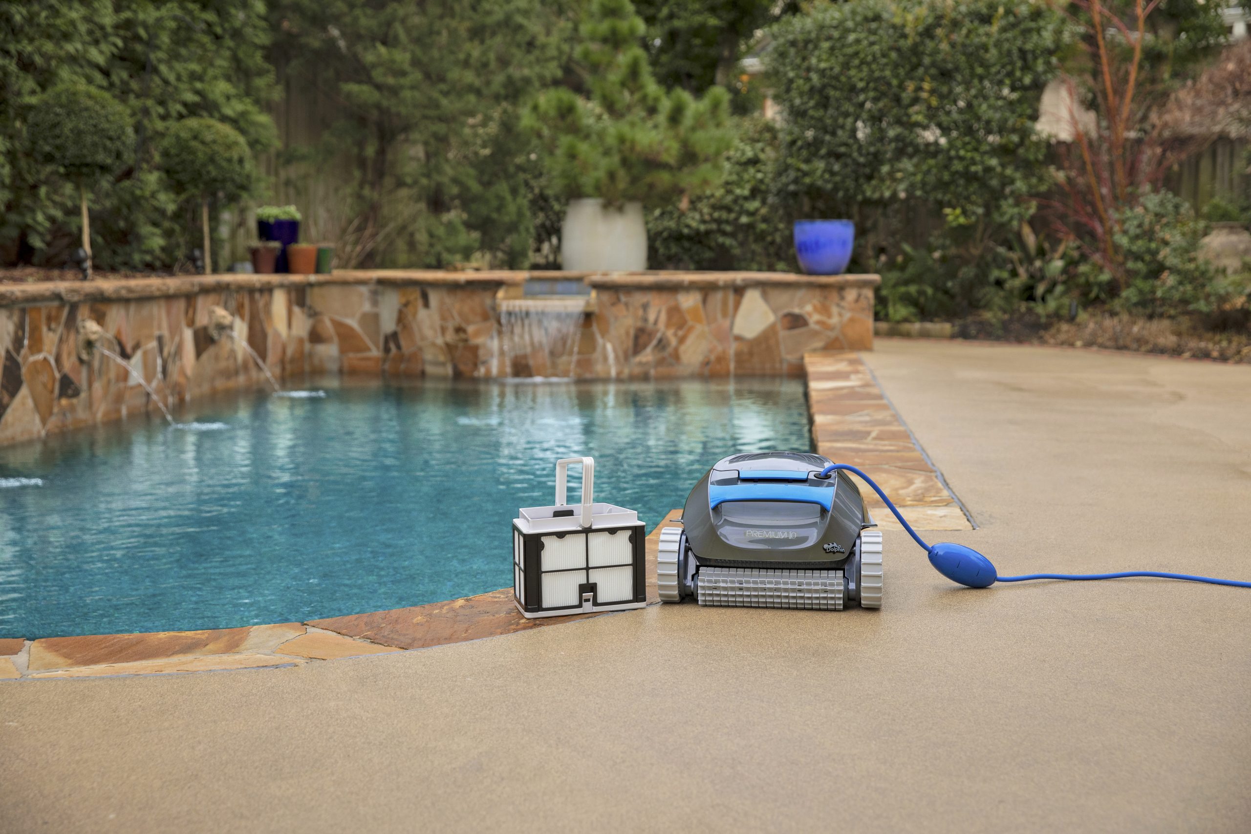 ⁦רובוט לבריכה דגם : Dolphin Premium 10 Maytronics⁩ – תמונה ⁦5⁩