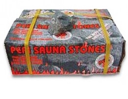 אבני בזלת לתנור סאונה יבשה 20ק"ג