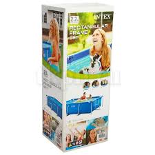 בריכה מלבנית 2.20X1.50X0.60 דגם : 28270 INTEX