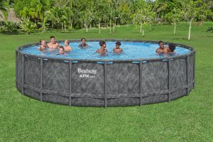 בריכת  אולטרה עגולה NEW – APX  6.10X1.32 + מ. חול 2200 גלון, דגם :561KE -Bestway