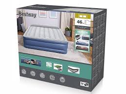 מזרון מתנפח זוגי + משאבת ניפוח חשמלית דגם 67630 Bestway