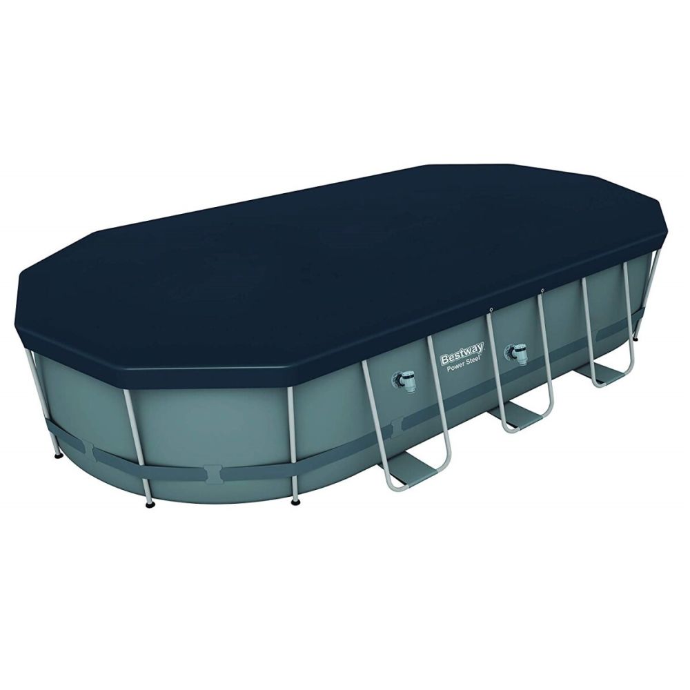 בריכה אובלית 5.49/2.74/1.22 + משאבה פילטר 1500 דגם :56710 - בסטוואי – תמונה 6