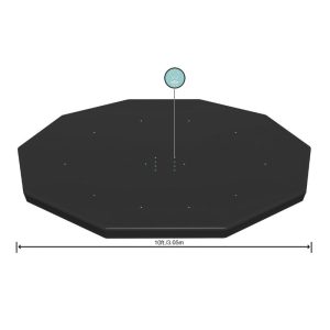כיסוי לבריכה עגולה קוטר 3.05 –Bestway