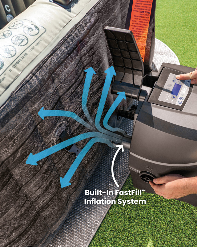 ג'קוזי מתנפח בועות (6 אנשים) דגם: 28452 INTEX – תמונה 9