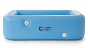 בריכה מלבנית מתנפחת עם ספסל ENERGY POOL במידות: 3X2 מ'  גובה: 1 מ'