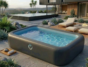 בריכה מלבנית מתנפחת ENERGY POOL 4X3X1.2