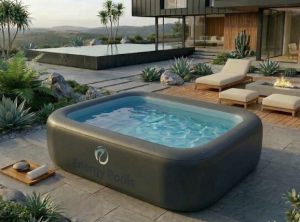 בריכה מלבנית מתנפחת ENERGY POOL 3X2X0.80