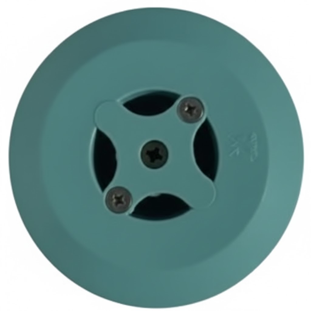 אינלט אקצנטרי 63 ירוק לרצפה בטון