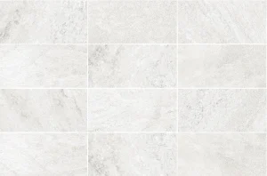 ריצוף פנים בריכה GRESMANC דגם : WHITE STONE 6.25X31