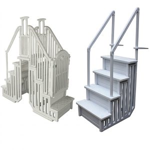 מדרגות לבריכה עילית