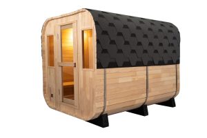 סאונה יבשה חיצונית Outdoor-Sauna ל4 -אנשים